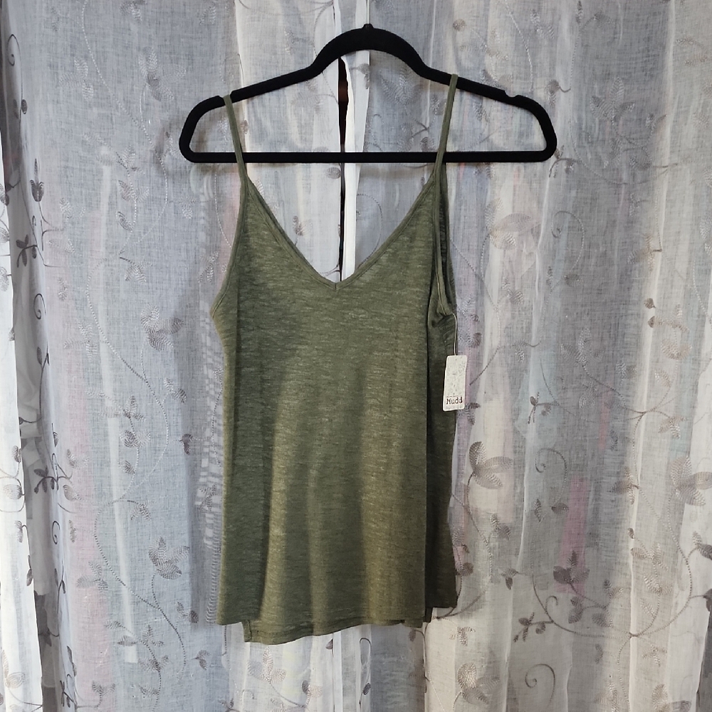 Mudd Khaki Green Camisole Tank